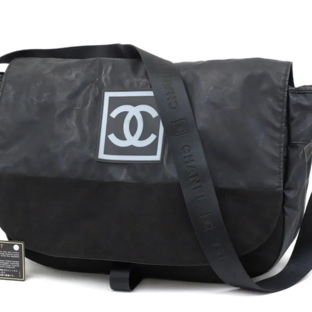 Louis Vuitton Extra Large CC Logo Sports Messenger